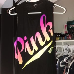 pink/vs tank top 🌄